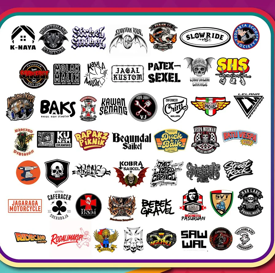 Logo komunitas kolaborator Partilibur Caravan 2026